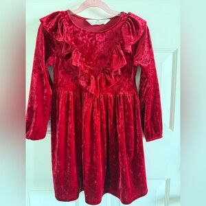 H&M girl's red dress